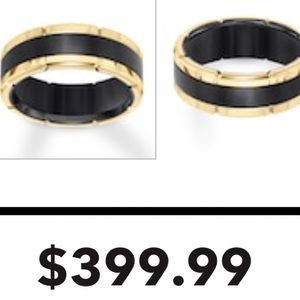 Size 8.5 men’s tungsten wedding band